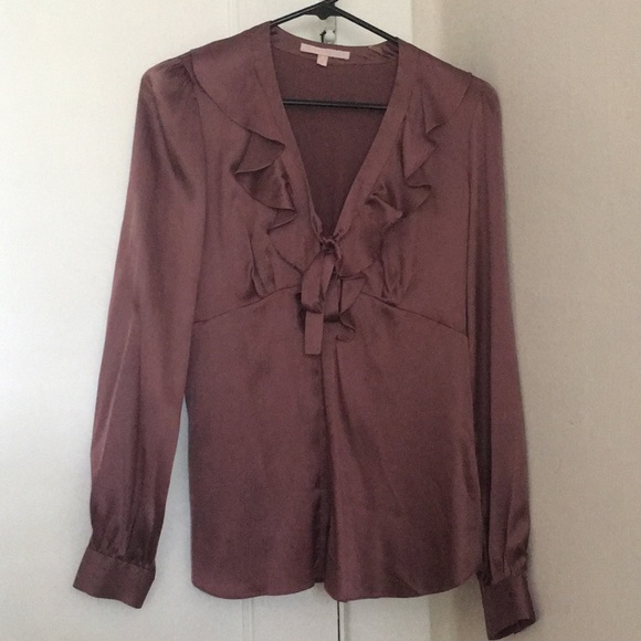 Rebecca Taylor lavender blouse - Picture 1 of 4